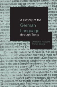 cover of the book A History of the German Language Through Texts