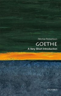 cover of the book Goethe: A Very Short Introduction