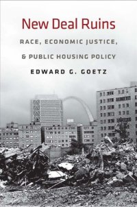 cover of the book New Deal ruins race, economic justice, and public housing policy