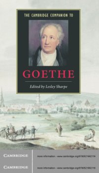 cover of the book The Cambridge Companion to Goethe