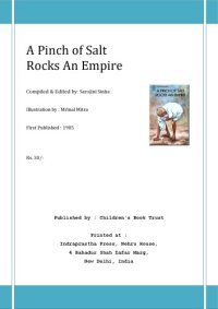 cover of the book A pinch of salt rocks an empire