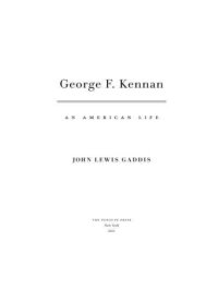 cover of the book George F. Kennan: An American Life