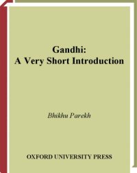 cover of the book Gandhi: a very short introduction