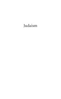 cover of the book Judaism: a way of being