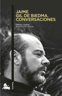 cover of the book Jaime Gil de Biedma: conversaciones