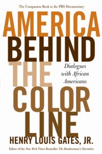 cover of the book America behind the color line: dialogues with African Americans