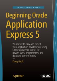 cover of the book Beginning Oracle Application Express 5