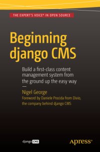 cover of the book Beginning django CMS