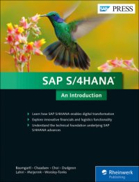 cover of the book SAP S/4HANA: an introduction