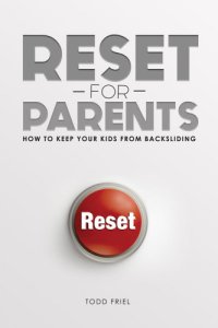 cover of the book RESET FOR PARENTS: how to keep your kids from backsliding