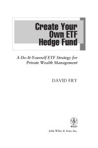 cover of the book Create your own etf hedge fund: a do-it-yourself etf strategy for private wealth management