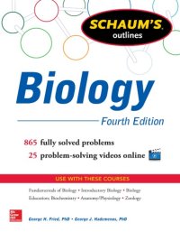 cover of the book Schaum's outlines: biology