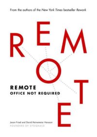 cover of the book Remote: Office Not Required