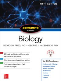 cover of the book Schaum's Outline of Biology