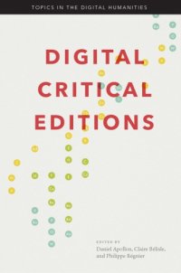 cover of the book Digital critical editions