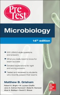 cover of the book Microbiology PreTest Self-Assessment and Review 14/E