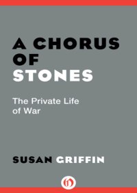 cover of the book A Chorus of Stones: the Private Life of War