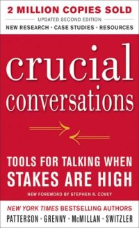 cover of the book Crucial Conversations Tools for Talking When Stakes Are High