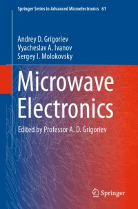 cover of the book Microwave electronics