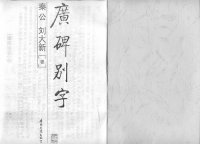 cover of the book 广碑别字