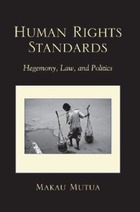 cover of the book Human Rights Standards: Hegemony, Law, and Politics