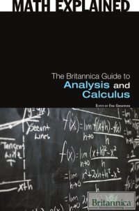 cover of the book The Britannica guide to analysis and calculus