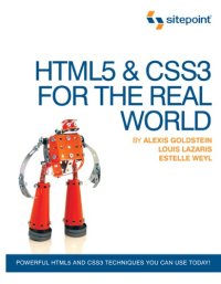 cover of the book HTML5 & CSS3 for the Real World