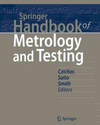 cover of the book Springer Handbook of Metrology and Testing