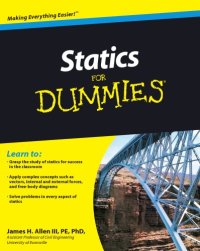 cover of the book Statics for dummies Description based on print version record. - Includes index