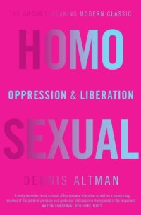 cover of the book Homosexual: oppression & liberation