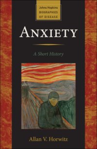 cover of the book Anxiety: a short history