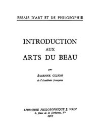 cover of the book Introduction aux arts du beau