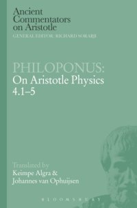 cover of the book On Aristotle Physics 4.1-5