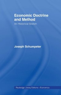 cover of the book Economic doctrine and method: an historical sketch