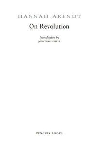 cover of the book On Revolution