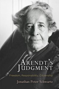 cover of the book Arendt's judgment freedom, responsibility, citizenship