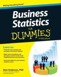 cover of the book Business statistics for dummies