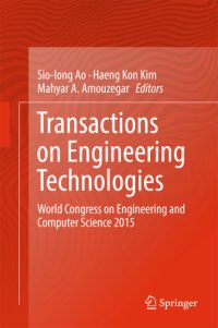 cover of the book Transactions on engineering technologies: World Congress on Engineering and Computer Science 2015