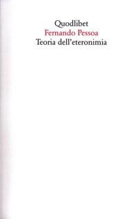 cover of the book Teoria dell'eteronimia