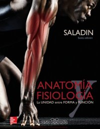 cover of the book Anatomía y fisiología: la unidad entre forma y función