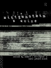 cover of the book Wittgenstein and Quine