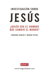 cover of the book Investigación sobre Jesús: ¿Quién era el hombre que cambió el mundo?