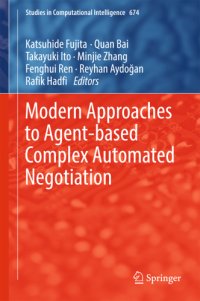 cover of the book Modern Approaches to Agent-based Complex Automated Negotiation