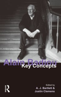 cover of the book Alain Badiou: key concepts