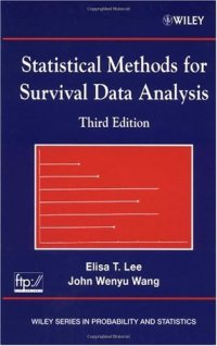 cover of the book Statistical methods for survival data analysis