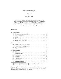 cover of the book Advanced LaTeX