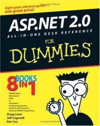 cover of the book ASP.NET 2.0 all-in-one desk reference for dummies