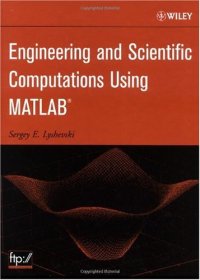 cover of the book Engineering and Scientific Computations Using MATLAB