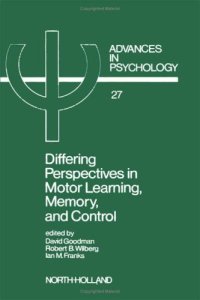 cover of the book Differing Perspec Motor Memor: