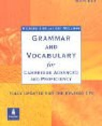 cover of the book Grammar and Vocabulary for Cambridge Advanced and Proficiency: With Key